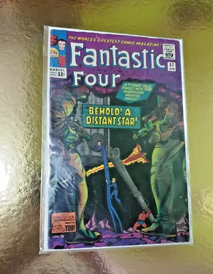 Buy Marvel Fantastic Four #37 📖Apr 1965 Silver Age Stan Lee/JAck Kirby VF (8.0) • 300£