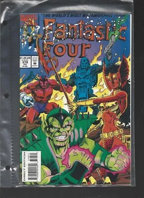 Buy Marvel  Comics Fantastic Four #378 XF/NM • 2.39£