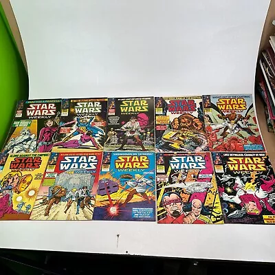 Buy 10x Star Wars Weekly Issues 71-80 Marvel Comics Graphic Novels Bundle Job Lot • 48.99£