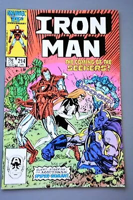 Buy Comic, Iron Man #214 1987, Marvel • 4£