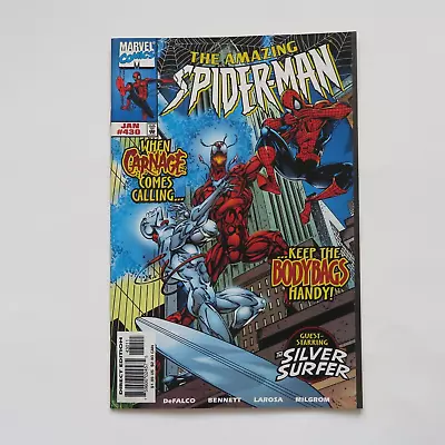 Buy Amazing Spider-Man 430 (1998) Carnage, Guest Silver Surfer Marvel A3 • 35.57£
