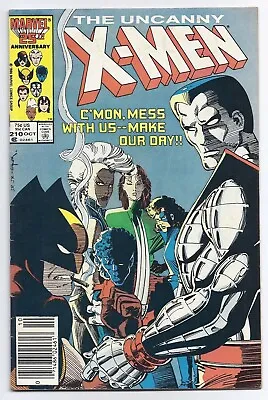 Buy Vintage Marvel Comics Uncanny X-Men(1st Series) #210 1st Appearance Marauders • 4.90£