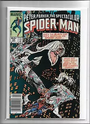 Buy Peter Parker, The Spectacular Spider-man #90 1984 Very Fine 8.0 3183 Black Cat • 25.86£