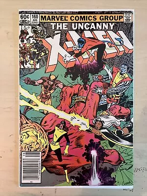 Buy Marvel Uncanny X-Men #160 1St Aged Up Illyana Magik Newsstand 1982 • 14.38£