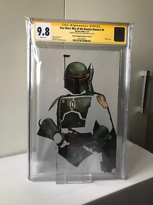 Buy STAR WARS: WAR OF THE BOUNTY HUNTERS JTC SIGNED 2nd PRINTING VARIANT A CGC 9.8 • 120£