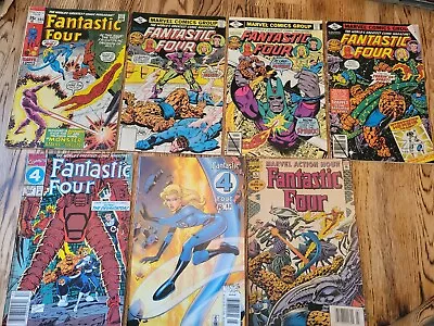 Buy Marvel Comics Fantastic Four Lot Of 7! 1970's-1990's Read Description Bronze • 21.58£