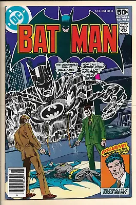 Buy BATMAN #304 VF (1978) The Public Life Of Bruce Wayne. Newsstand Variant! • 11.20£