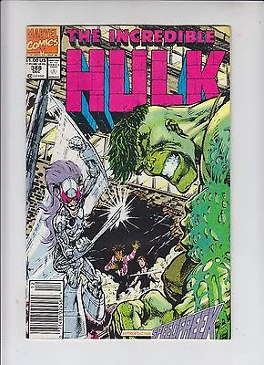 Buy Marvel Comics The Incredible Hulk Comic No 388 - December 1991 • 1.50£