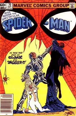 Buy Spectacular Spider-Man, The #70 (Newsstand) VG; Marvel | Low Grade - Cloak & Dag • 3£
