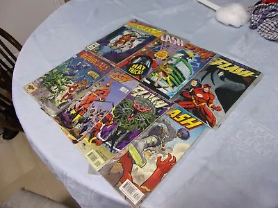 Buy DC  Comics  Flash  X 8 As Seen In Pictures 87 - 03 In Protective Sleeves • 12£