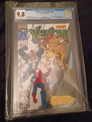 Buy Venom Lethal Protector #4 CGC 9.8 White Pages 1993, 1st Appearance Of Scream • 79.06£