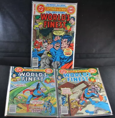 Buy World's Finest 251 252 253 Batman Superman VF Comic Lot • 7.90£