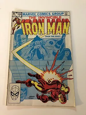 Buy Vintage Iron Man 166, Iron Man Comic Volume 1 #166, Marvel Published In 1983 • 12£