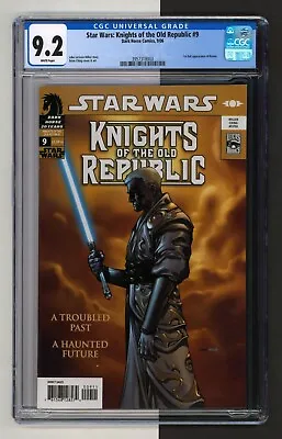Buy Star Wars Knights Of The Old Republic #9, CGC 9.2, 1st Darth Revan, Dark Horse • 177.32£