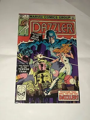 Buy Marvel Comics Dazzler #5 July 1981 The Mystery Of The Blue Shield Comic Book 20p • 5£