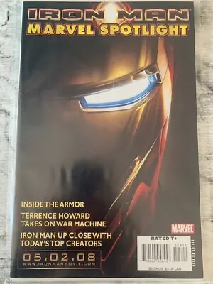 Buy Marvel Spotlight Iron Man Movie 1 - 1st Print 2008 Hot One Shot VF • 3.99£