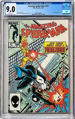 Buy Amazing Spider-Man #269 CGC 9.0 White. Spider-Man Vs. Firelord!! • 42£