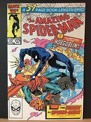 Buy Amazing Spider-Man  #275  VF-  Hobgoblin Cover/Story    Bronze Age Comic • 11.87£