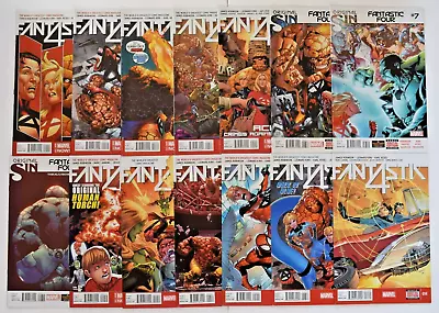 Buy Fantastic Four 14 Issue Comic Run 1-14 (2014) Marvel Comics • 55.56£