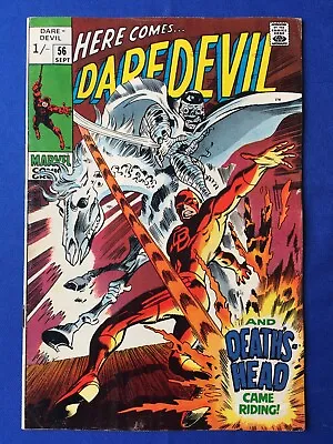 Buy Daredevil #56 FN+ (6.5) MARVEL ( Vol 1 1969) 1st App Death's Head  • 23£