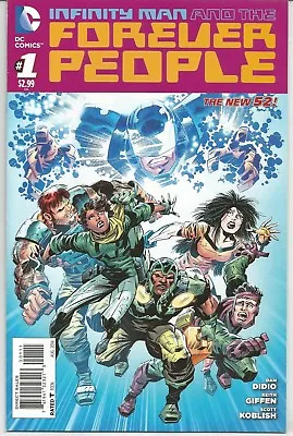 Buy Infinity Man And The Forever People #1 : August 2014 : DC Comics • 6.95£