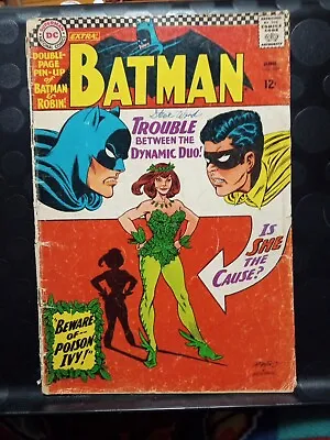 Buy BATMAN #181 1ST APPREANCES OF POISON IVY & DRAGON KEY 1966 With Top Loader  • 122.49£