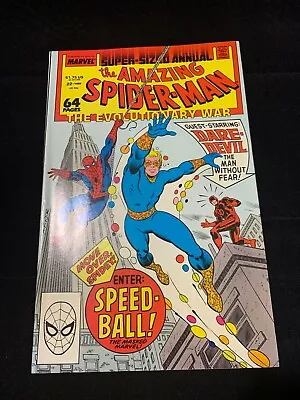 Buy Amazing Spider-Man - Annual 22 - First Appearance Speedball - VF+/NM • 15.98£