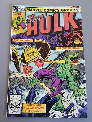 Buy Incredible Hulk #260 Marvel Comic 1981 • 3.95£