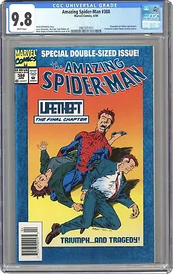 Buy Amazing Spider-Man #388N Newsstand Deluxe Variant CGC 9.8 1994 3967331017 • 139.92£