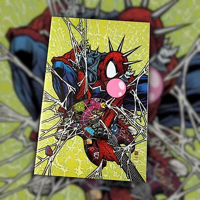 Buy Marvel Comics Amazing Spider-Man #32 McFarlane Virgin Variant Spider-Punk • 39.99£
