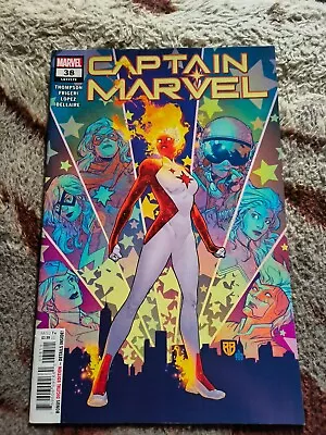 Buy Captain Marvel # 33 Nm 2022 Scarce R.b. Silva Variant Cover A ! Spider Woman ! • 5£