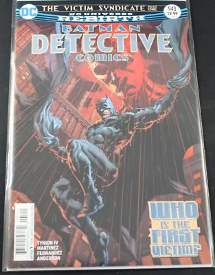 Buy Batman Detective Comics Rebirth 943 1st First Victim Appearance Comic VF • 4.75£