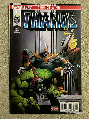 Buy Marvel THANOS #15 (2018) COSMIC GHOST RIDER Revealed To Be Frank Castle • 32.01£