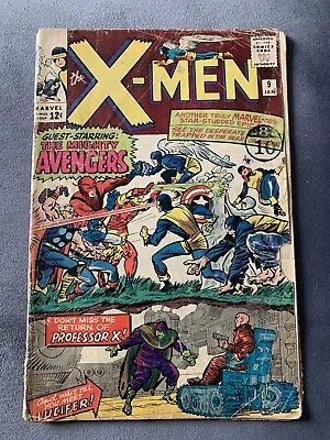 Buy Xmen 9 1964 1st Meeting Of Avengers 1st Appearance Lucifer • 100£
