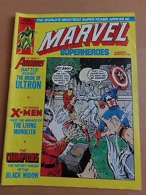 Buy Marvel Superheroes UK Monthly Issue No. 364, August 1980 • 3£