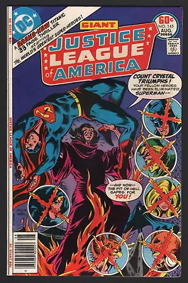 Buy JUSTICE LEAGUE OF AMERICA #145, 1977, DC Comics, VF CONDITION, COUNT CRYSTAL! • 11.19£