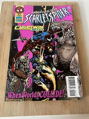 Buy Marvel Comics THE SPECTACULAR SCARLET SPIDER Cyberwar Part 3 #2 December 1995 • 5£