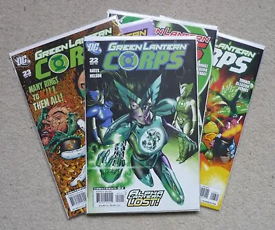 Buy Green Lantern Corps #22, #23, #24, #25 & #26 VFN (2008) DC Comics • 15£