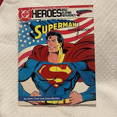 Buy 1987 The Superman Sourcebook DC 233 Man Of Tomorrow • 7.88£