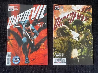 Buy Daredevil: Through Hell Part 7 And 8 - Marvel Comic Bundle - # 17 And 18 • 8.99£