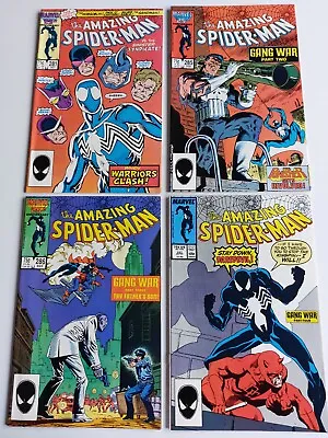 Buy Amazing Spider-Man 281 285, 286 287  1987 Marvel Lot 4 Punisher Daredevil • 10£