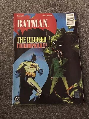 Buy Batman Number 10 Edition Comic 1993 Fleetway Edition • 30£