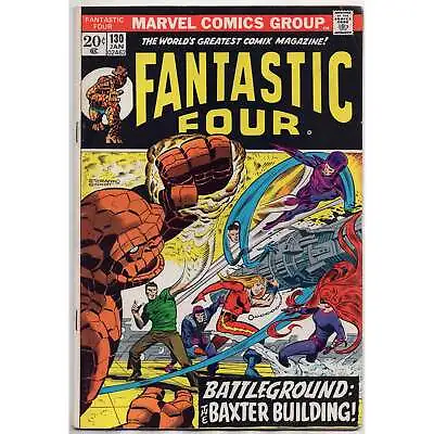 Buy Fantastic Four #130 W/ National Diamond Sales Insert Marvel Bronze Age Fine 6.0 • 64.34£