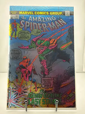 Buy AMAZING SPIDER-MAN #122 Foil (2023 Facamile) Key Death Green Goblin - NM • 16.05£