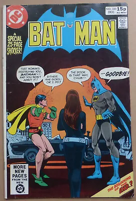 Buy Batman #330, Great Cover Art, 1980. • 6.95£