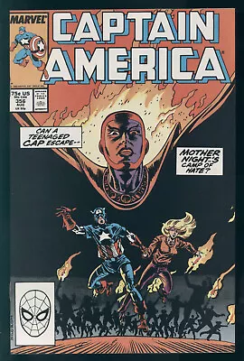 Buy Captain America 356 VF+ Marvel Comics 1989 • 3.19£