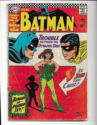 Buy Batman 181 - Qualified G+ 2.5 - 1st Appearance Of Poison Ivy - Robin (1966) • 180.79£