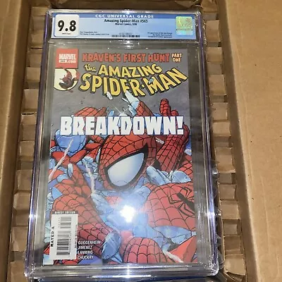 Buy Amazing Spider-Man #565 (2008) Marvel CGC 9.8 1st Appearance Of The New Kraven! • 92.32£