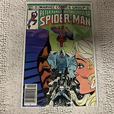 Buy Peter Parker The Spectacular Spider-Man #82 1983 1st Punisher VS Kingpin Versus • 10.35£