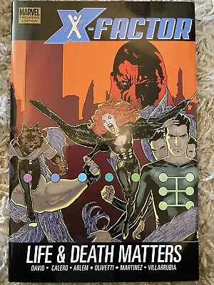 Buy X-FACTOR : LIFE & DEATH MATTERS Peter David Vol. 2 Hardcover HB Marvel Premiere • 5.95£
